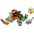 LEGO 21162 Minecraft Aventures dans la taiga - Inclut un squelette, un loup, un renard et le personnage Steve de Minecraft-3