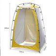 TENTE DE DOUCHE Tente De Douche Automatique Pop Up Camping Pêche Plage Toilette Avec Sac 190x120x120cm imperméable anti UV-3