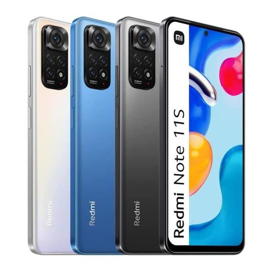 Smartphone - Xiaomi - Redmi Note 11S - 6 Go RAM - 128 Go - Double ...