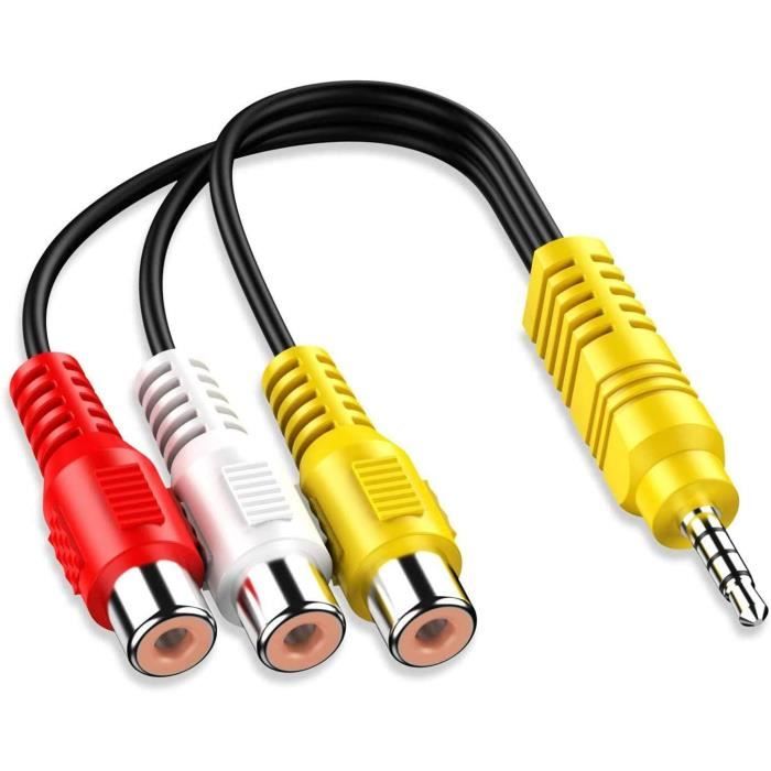 Adaptateur XLR Vers 1/8 Femelle, Câble Mini-jack Symétrique (3,5 Mm)  Femelle Vers Microphone, Convertisseur de Cordon de - Cdiscount Informatique