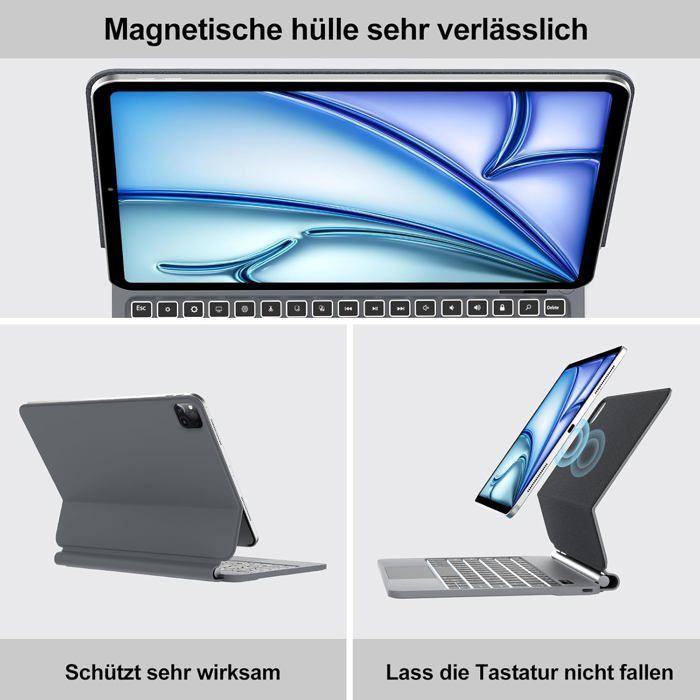 13インチiPad Air (M2) Magic Keyboard 13インチiPad Air（M2）用Magic Keyboard - 日本語 - ブラック: Apple