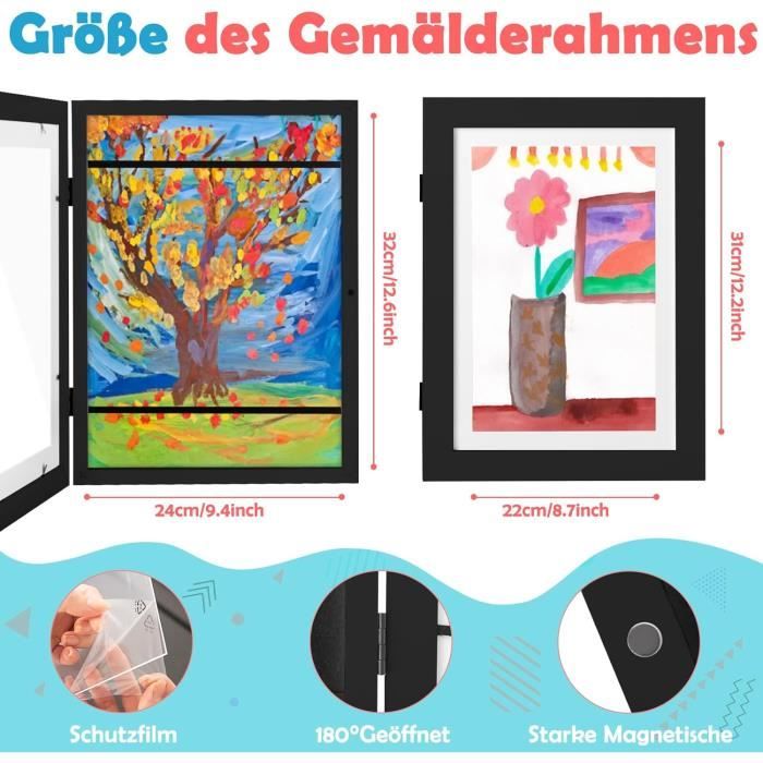 Cadre Photo Pour Enfants A4 - Cadre Photo Pliable Pour Dessins D