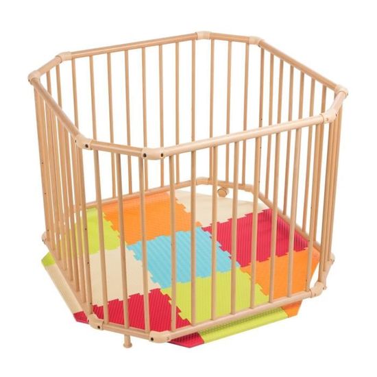 Ludi Fond De Parc Octogonal En Mousse Cdiscount Puericulture Eveil Bebe