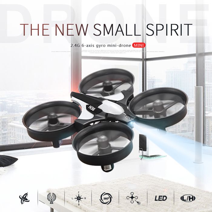 Mini Drone Enfants – 360° Flips, Lumières, 3 Batteries, évitement Obstacles – Débutant