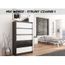 Nice 3w Commode Contemporaine Chambre Salon Bureau 70x40x121