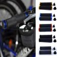 WINOMO quelques BMX VTT poign/ées poign/ées de guidon en caoutchouc v/élo verrouillable Design ergonomique Bleu et Noir