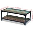 Table Basse En Bois Design Vintage De Recuperation Massif 3 Camsoos Achat Vente Table Basse Table Basse En Bois Design Soldes Cdiscount