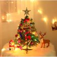 50cm Mini table d'arbre de Noël Décoration de Noël Décor Maison Party Cadeau-0