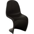SKLUM Chaise Design TON - Noir-0