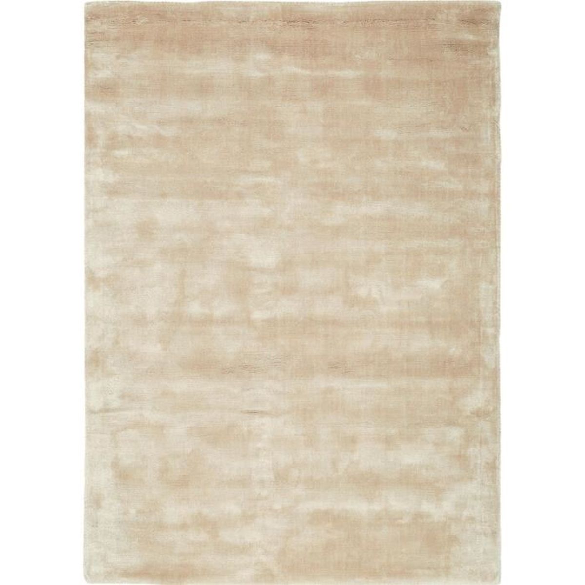 Tapis Poil Ras Donna Viscose Beige 200x200 Cm Tapis Poil Court Design Moderne Pour Salon Achat Vente Couverture Plaid Cdiscount
