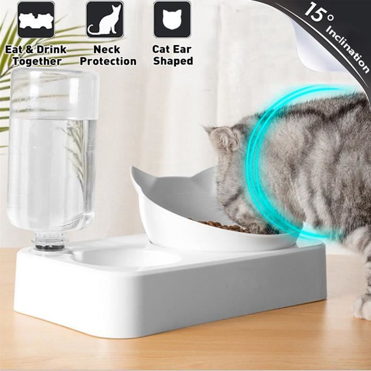 Gamelle Chat Distributeur Automatique Cdiscount