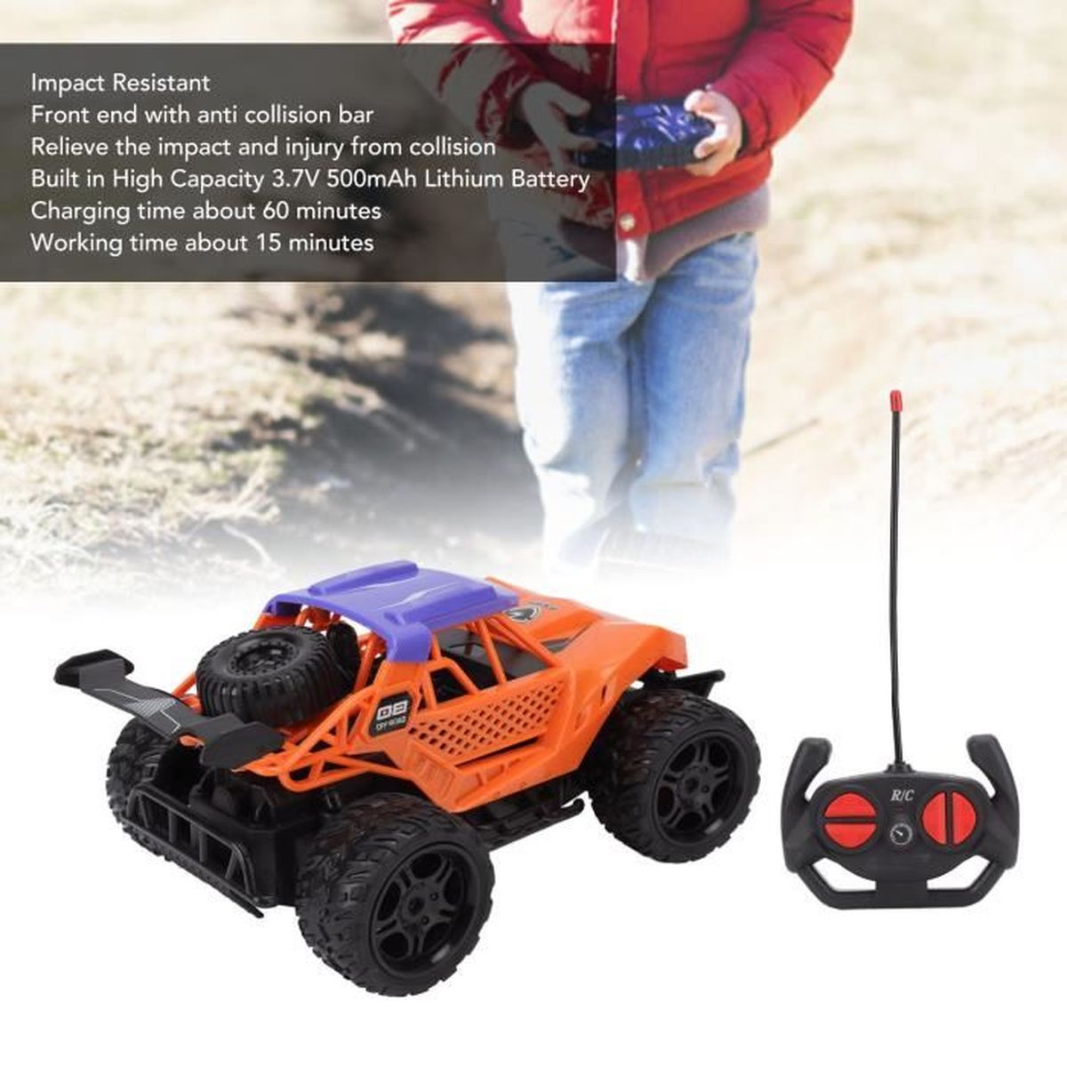Véhicule radiocommandé Monster Trucks Tiger Shark - Hot Wheels sur