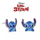 GENERIQUE boucle d'oreille stitch bleu bijoux fantasie femme cadeau fille clips lilo hawaii