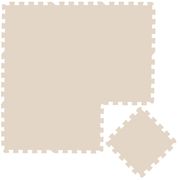 Tapis Mousse Emboîtable 12 Pièces - 30x30cm - Dalles Jeu Enfants - Salon Et Chambre - Blanc