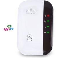 Répéteur WiFi PLUG&SURF universel tout abonnement - Augmente la qualité et la distance wi-fi RJ45 300 Mbps Répéteur Wi-Fi san S03E4