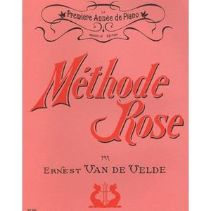 LIVRE MUSIQUE Méthode Rose