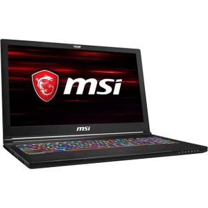 Top achat PC Portable PC Portable Gamer - MSI GS63 Stealth 8RE-017FR - 15,6" FHD - i7-8750H - RAM 16Go - 2To HDD + 256Go SSD - GTX 1060 6Go - Windows 10 pas cher Top achat PC Portable PC Portable Gamer - MSI GS63 Stealth 8RE-017FR - 15,6" FHD - i7-8750H - RAM 16Go - 2To HDD + 256Go SSD - GTX 1060 6Go - Windows 10 pas cher