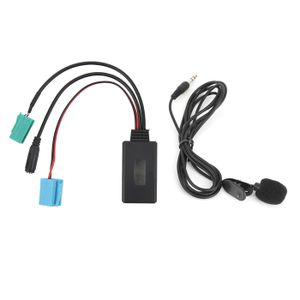 ADAPTATEUR BLUETOOTH Câble audio Bluetooth 6 broches Adaptateur AUX-IN 
