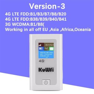 MODEM - ROUTEUR Blanc-3 - 5200mAH Power bank Portable 3G 4G Wirele