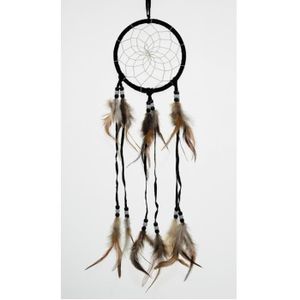 Format Large 22 cm de Diam/ètre 60 cm de Longueur Capteur de R/êves Artisanal Pink Pineapple Attrape R/êve Daim V/ég/étalien Brun avec Pierres Turquoises Dreamcatcher /à Perles /& /à Plumes Fait Main