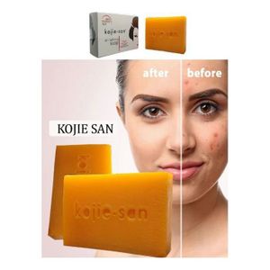 Savon Kojie San à L'acide Kojique Et Carotte - Éclaircissant, Anti-acné, 135g, Neuf Des Philippines