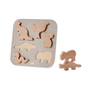 PUZZLE Puzzle Animaux Australie en bois - byAstrup - 6 pi
