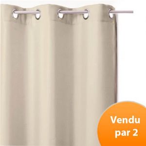 Rideau Lin Occultant Achat Vente Rideau Lin Occultant Pas Cher Cdiscount