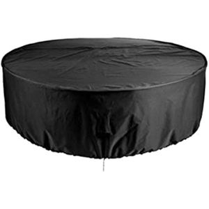PROUH Bache Salon de Jardin Ronde 45x25cm 420D Oxford,45x25cm Housse Table de jardim Protection Ext/érieure R/ésistante Imperm/éable de Meubles B/âche de Protection /Étanche