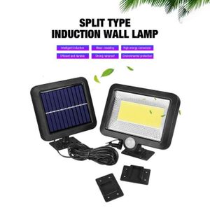 SPOT D'EXTÉRIEUR  Lampe solaire à 100led avec détecteur de mouvement PIR, 30W, imperméable conforme à la norme IP65, spot lumineux d'extérieur, idéa