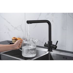ROBINETTERIE DE CUISINE ssd001lb noir - robinet de Purification d'eau filt