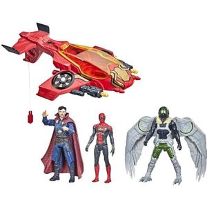 FIGURINE - PERSONNAGE Figurines Spider-Man, Docteur Strange et Vautour avec Jet araignée et projectiles - MARVEL
