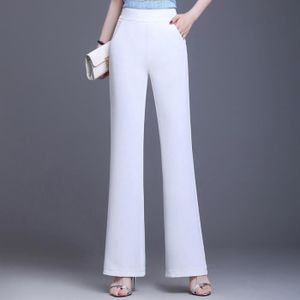 Bottines femme 14-24 Noir Blanc Polka Coupe Droite Extensible Pantalon Complet Taille Élastique 