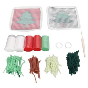 Kit tapis crochet loquet paysage - Cdiscount