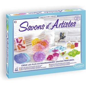 JEU DE CRÉATION SAVON Kit Savon D'Artistes SENTOSPHERE - Créez des savons cosmétiques originaux - Mixte - A partir de 8 ans