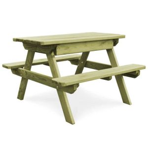 Table Pique Nique Bois Adulte Achat Vente Pas Cher