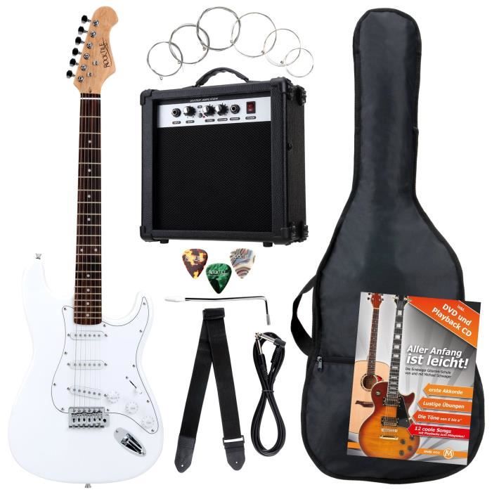 Micro guitare, micro guitare électrique blanc, mélomanes Pure Sound pour guitare  électrique - Cdiscount Instruments de musique