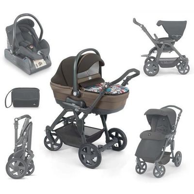 poussette elea marron