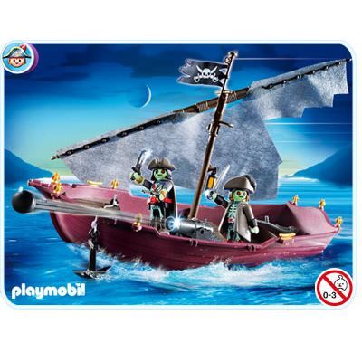 PLAYMOBIL 5901 Ghost Pirate Ship Cdiscount Jeux Jouets