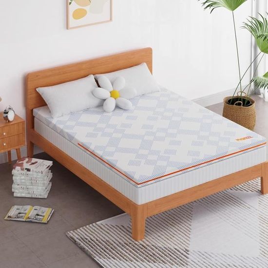 Surmatelas Mousse Mémoire Forme Dailydream 'Clean Ocean' 140x70x5cm - Pour Enfants