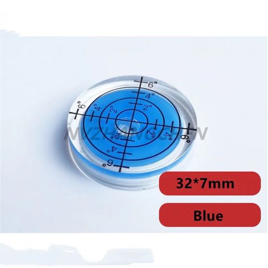 Mini Niveau à Bulle Rond 10x6 Mm - Lot De 4 Pour Trépied, Appareil Photo, Tourne-disque Et Bricolage - 9