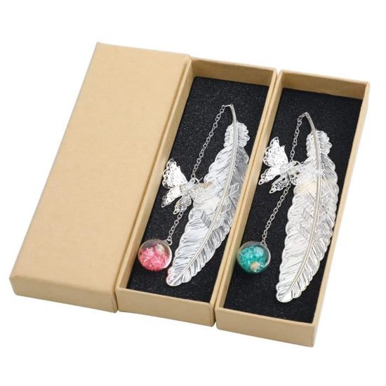 Mousyee Marque Pages Métal, Marque-pages Classiques Avec Belle Boîte