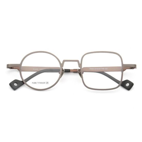 Monture lunette sale asymétrique