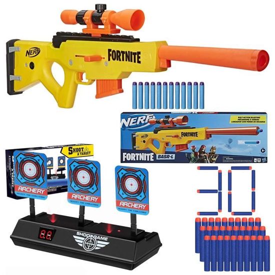 Nerf Fortnite BASRL Sniper launcher E7522 + accessoires Cdiscount