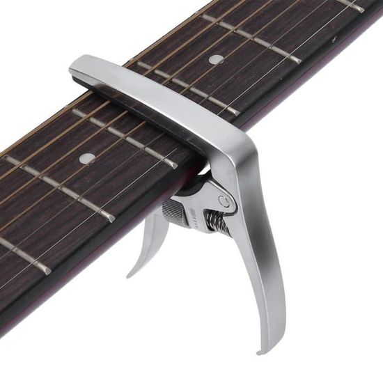 Capo de guitare, pince de guitare réglable légère et durable, professionnel  en métal pour guitare acoustique guitare électrique - Cdiscount Instruments  de musique