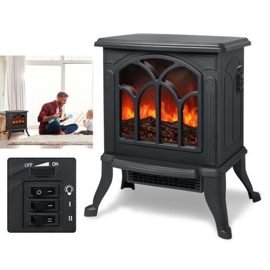 Lanterne électrique De Cheminée Vintage - Effet Flamme LED Réaliste, USB Ou Piles, Décoration Noël Ou Intérieure - 14,5 X 11,5 X 16 Cm