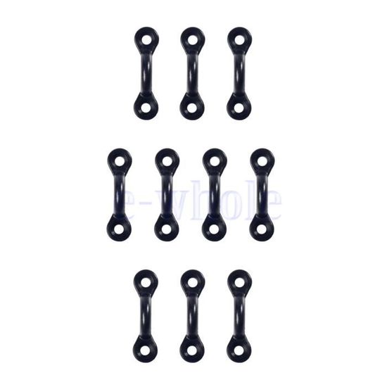 12 Plaques Œillet Acier Inox 304 - Pour Kayak, Bateau, Bricolage - Avec Vis