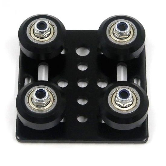 Plaque Portique De Type V Mini V Noir Pour Imprimante 3D Profils En Aluminium Standard 2020