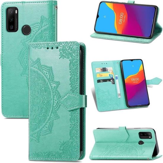 ZXLZKQ Custodia per Ulefone Note 10P (6.52 Pollice) con Vetro