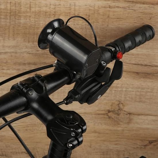 Klaxon Vélo électrique – 4 Modes Sonores, étanche, Batterie Rechargeable, Puissant