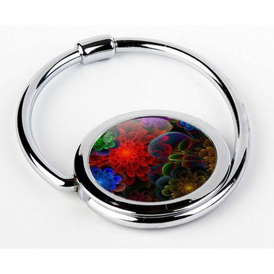 Miss Kha Accroche-Sac Faltbarer Taschenhalter - Chrom Design